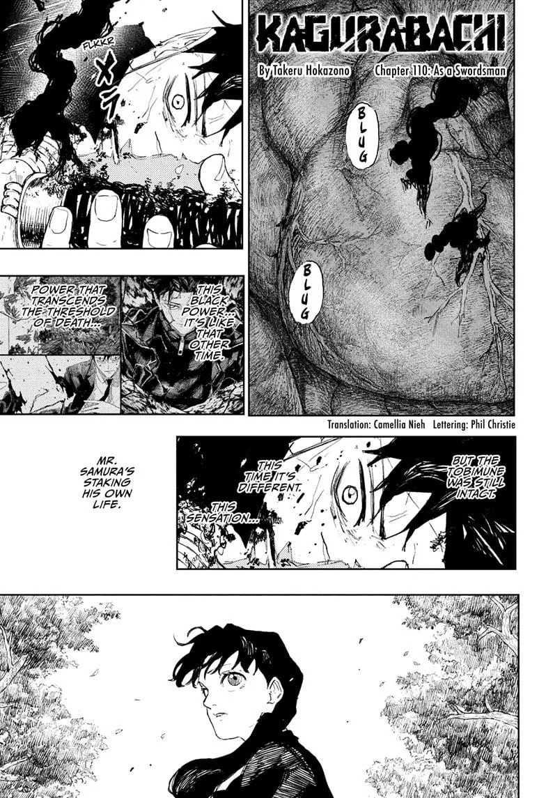 Kagurabachi Chapter 110 page 1
