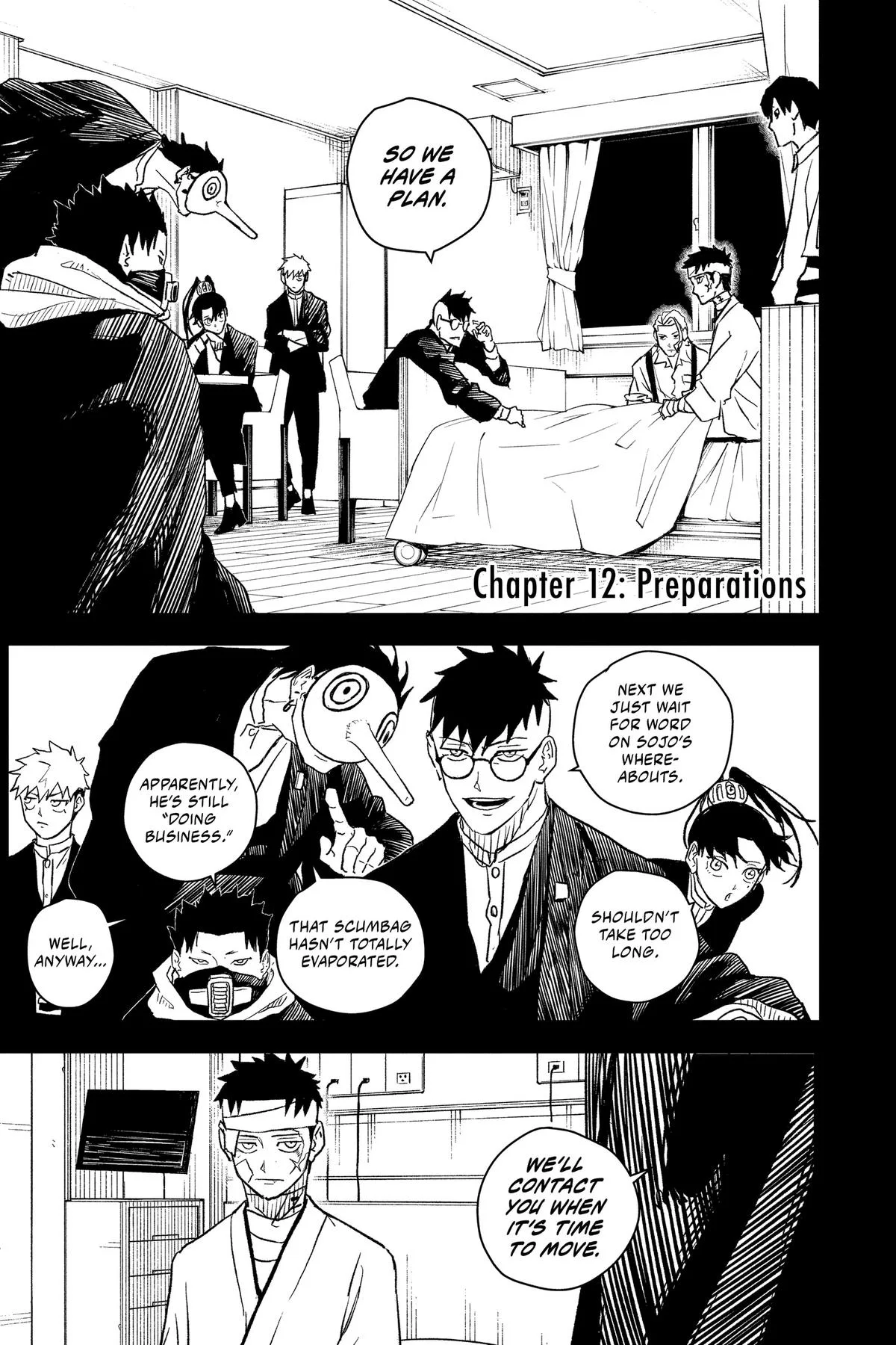 Kagurabachi Chapter 12 page 1