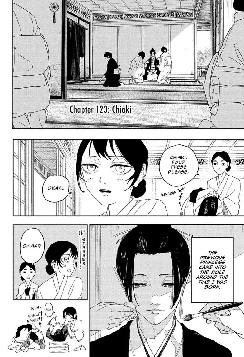 Kagurabachi Chapter 123 page 6
