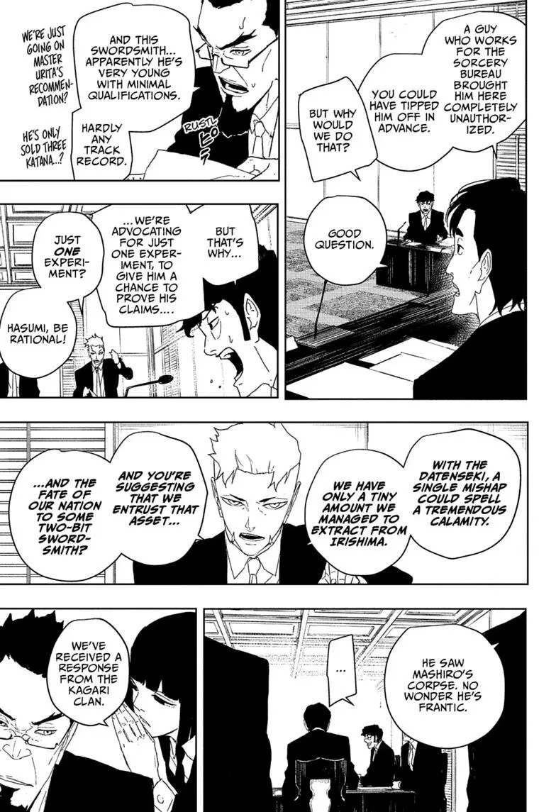 Kagurabachi Chapter 123 page 3