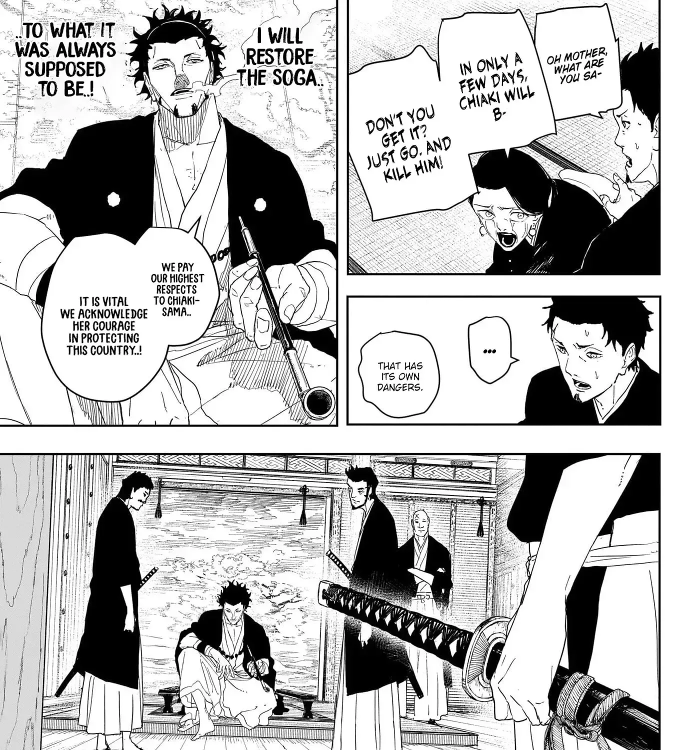 Kagurabachi Chapter 124 page 9