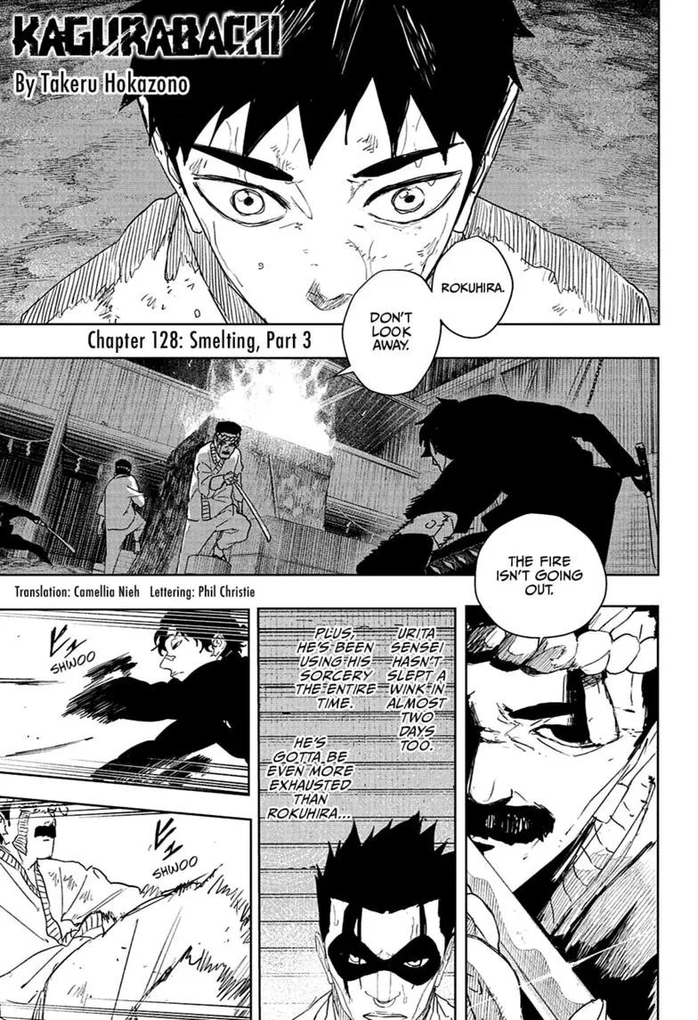 Kagurabachi Chapter 128 page 1
