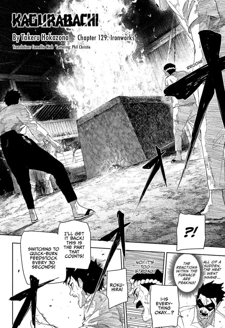 Kagurabachi Chapter 129 page 2
