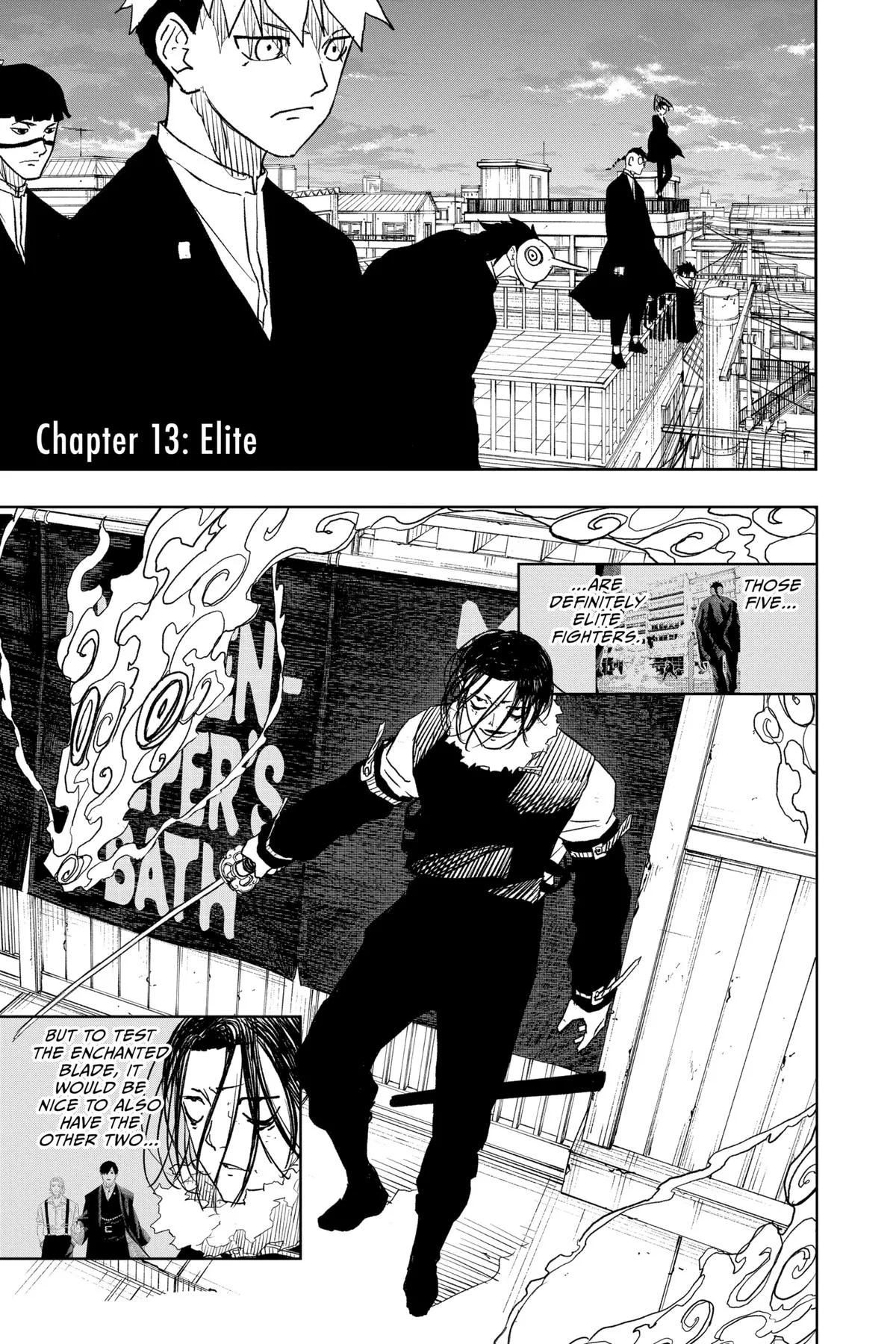 Kagurabachi Chapter 13 page 1