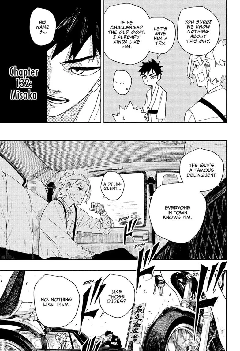 Kagurabachi Chapter 132 page 5