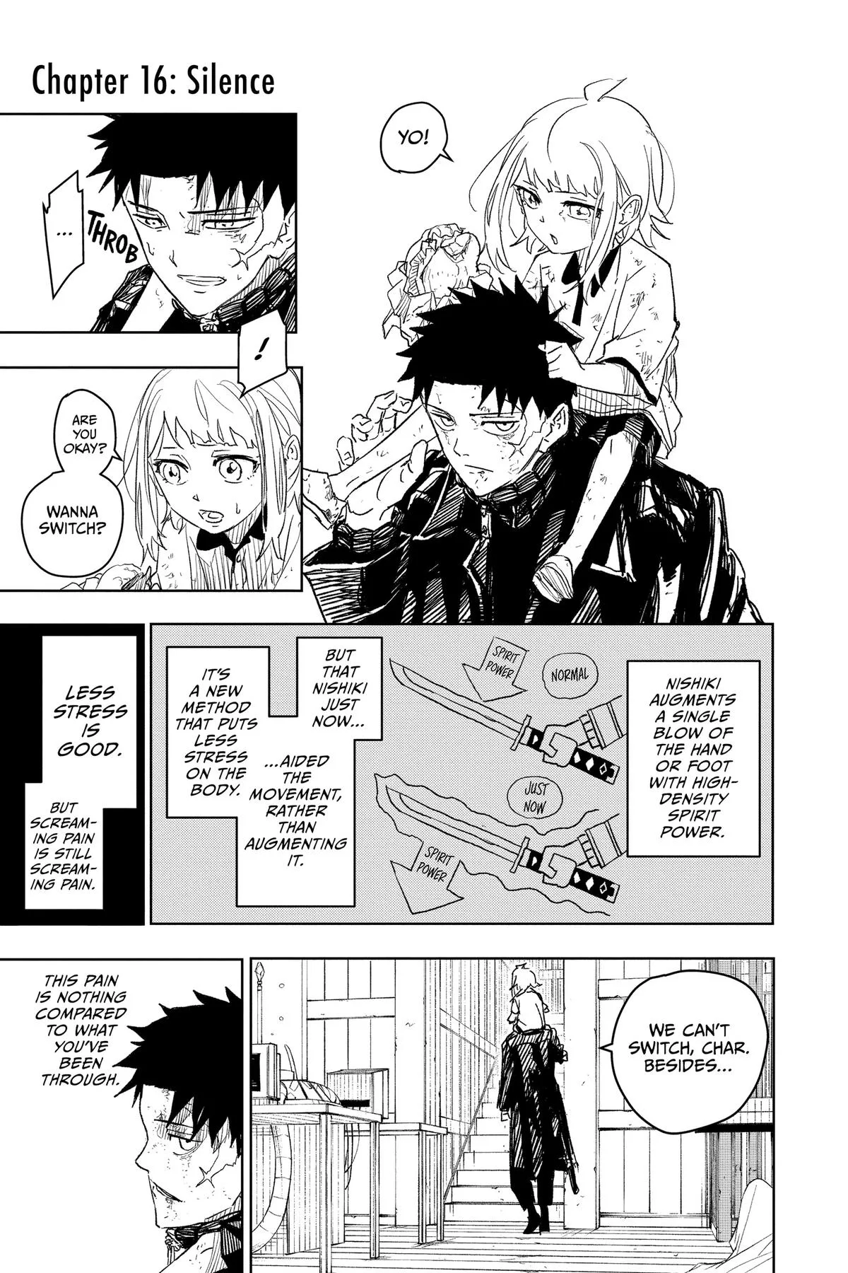 Kagurabachi Chapter 16 page 1