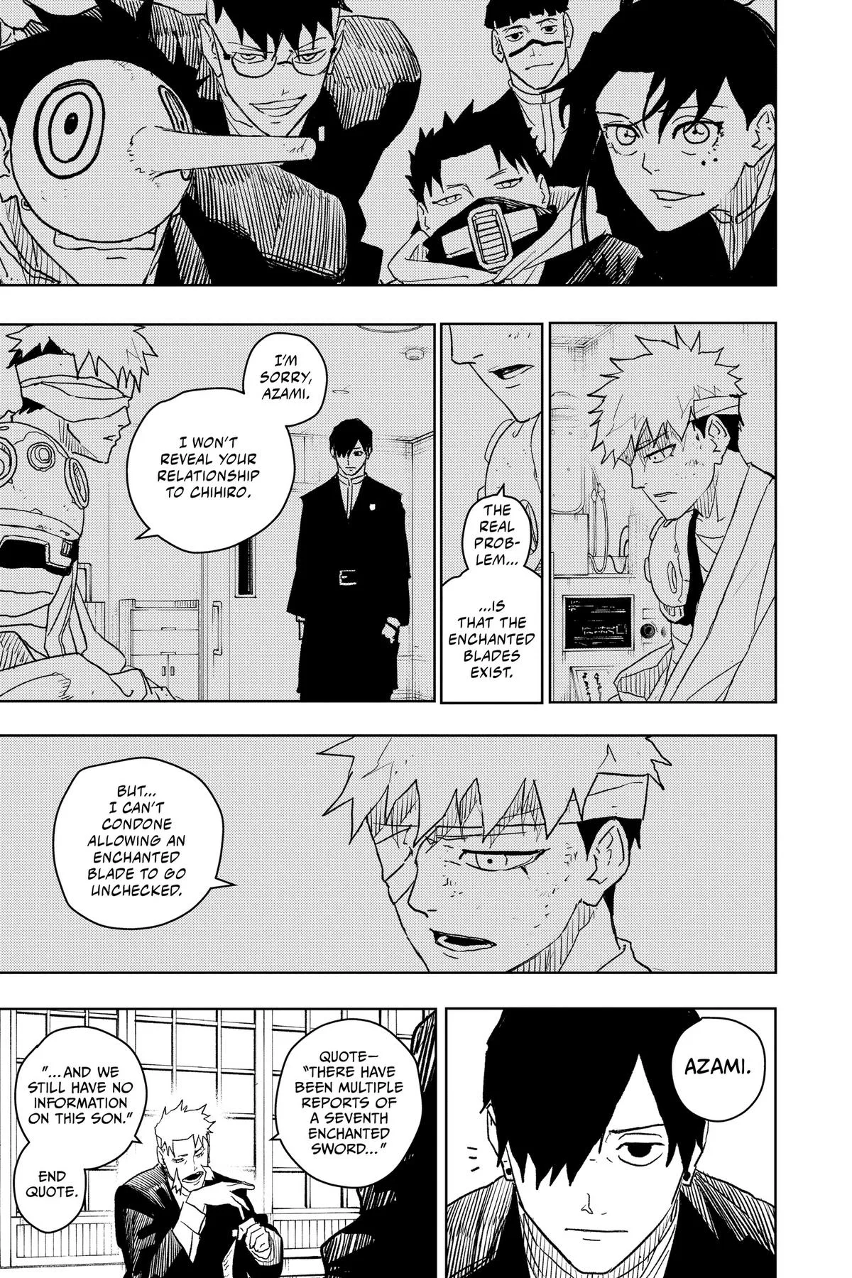 Kagurabachi Chapter 18 page 15