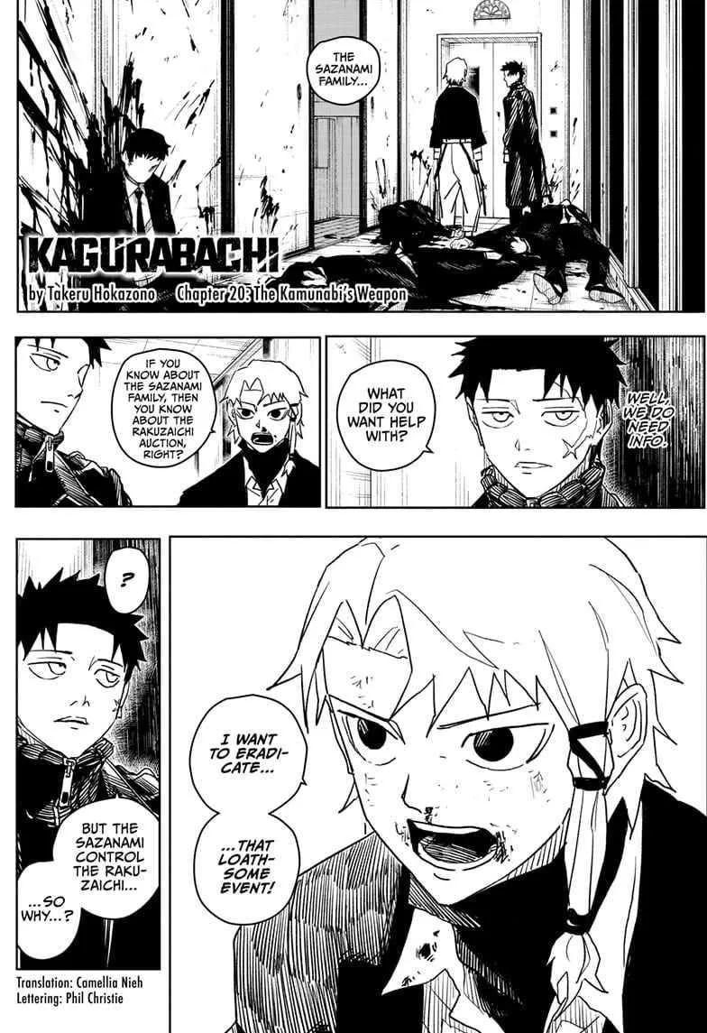 Kagurabachi Chapter 20 page 1