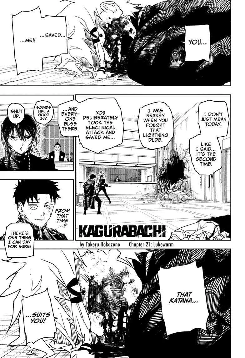 Kagurabachi Chapter 21 page 1