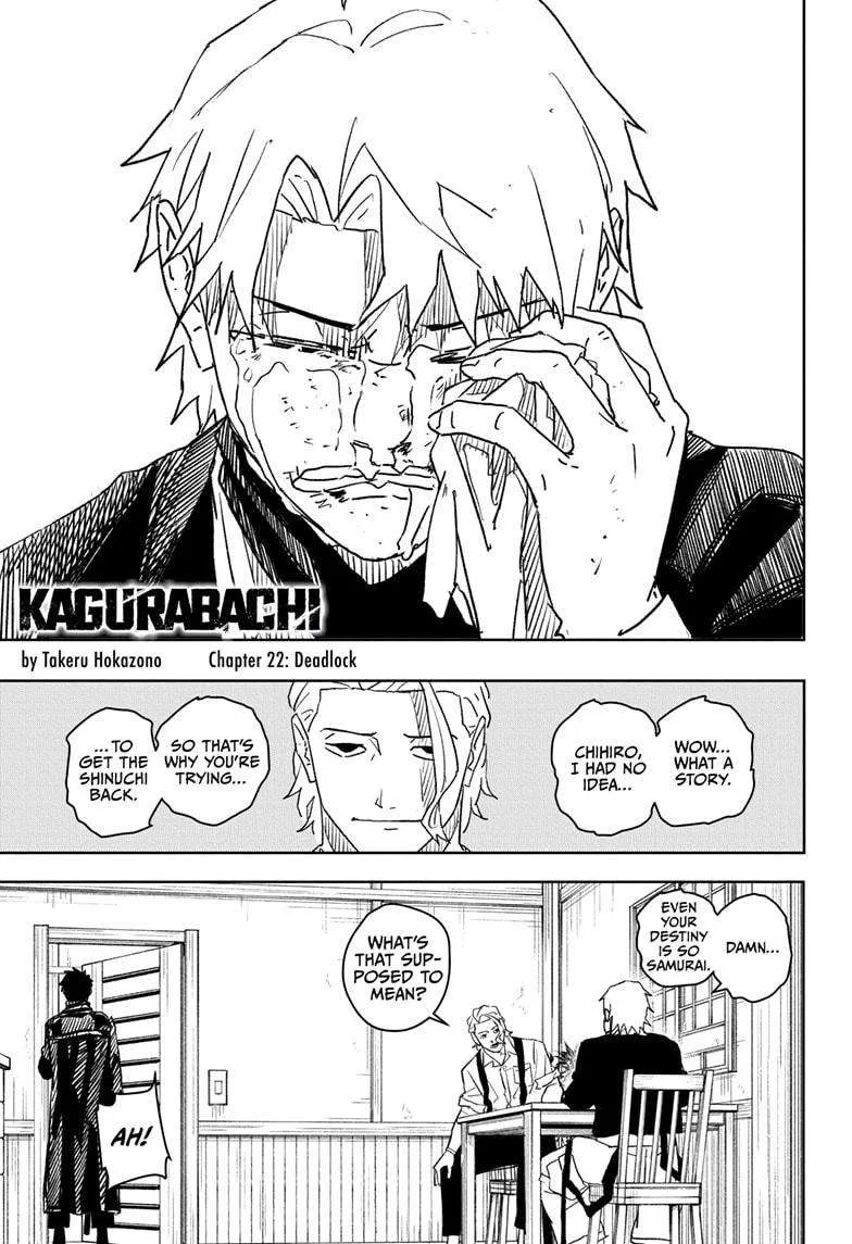 Kagurabachi Chapter 22 page 1