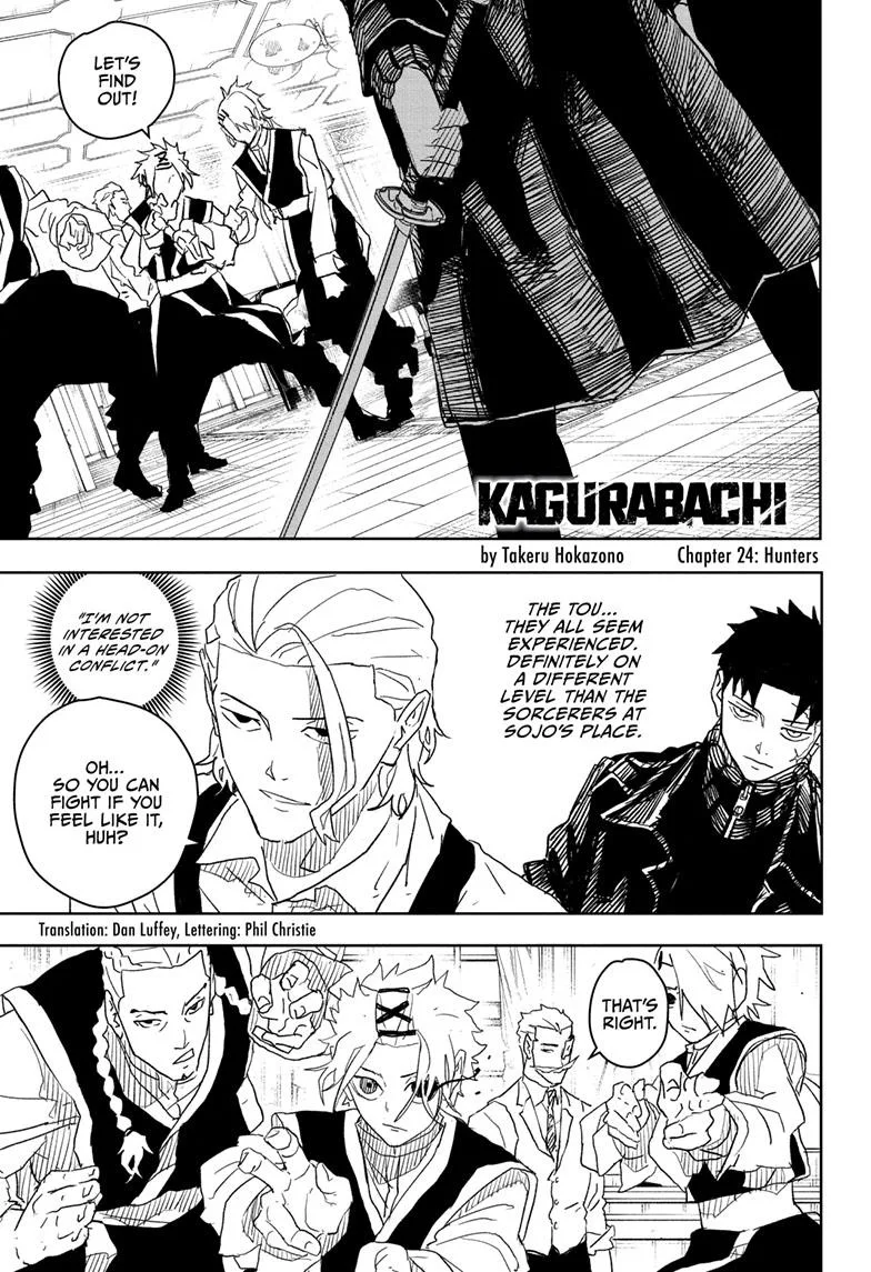 Kagurabachi Chapter 24 page 1