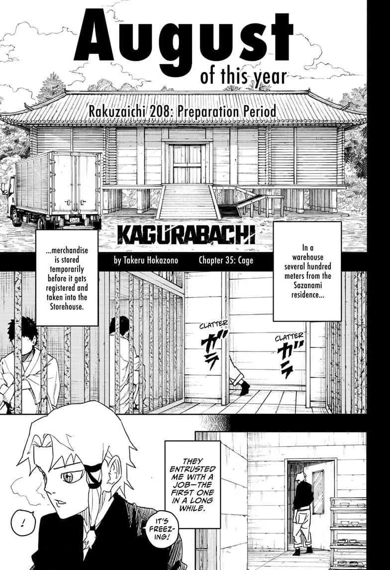 Kagurabachi Chapter 35 page 1