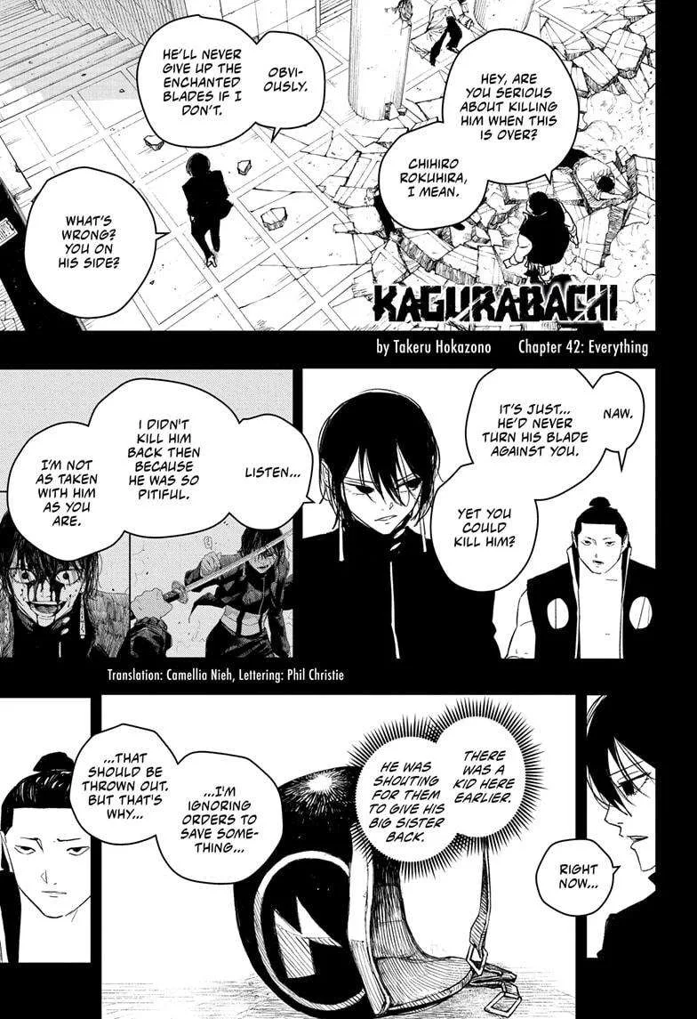 Kagurabachi Chapter 42 page 1