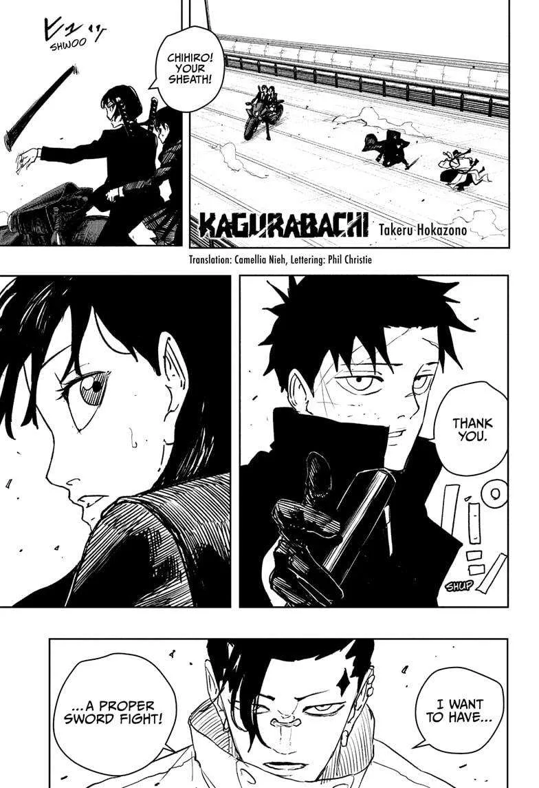 Kagurabachi Chapter 64 page 1
