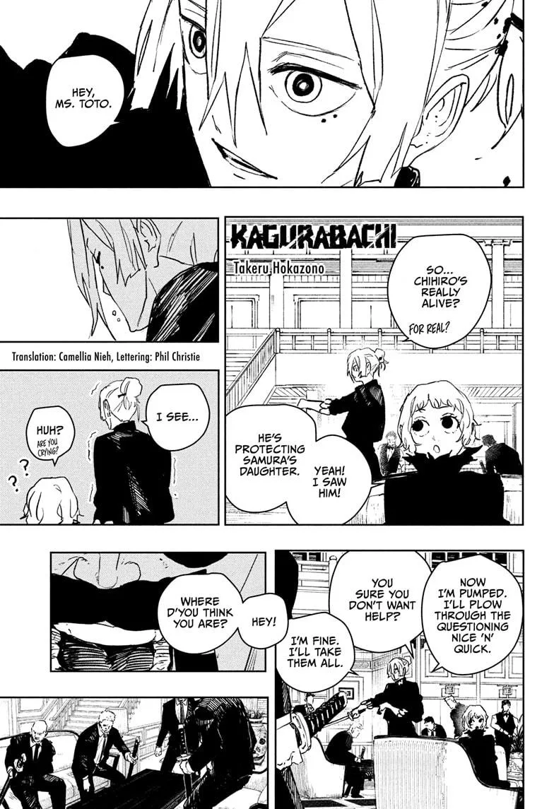 Kagurabachi Chapter 67 page 1