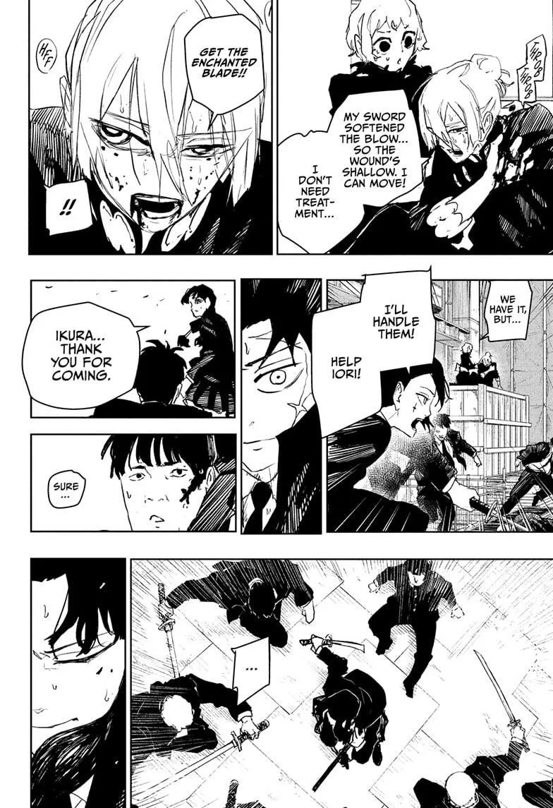 Kagurabachi Chapter 74 page 10