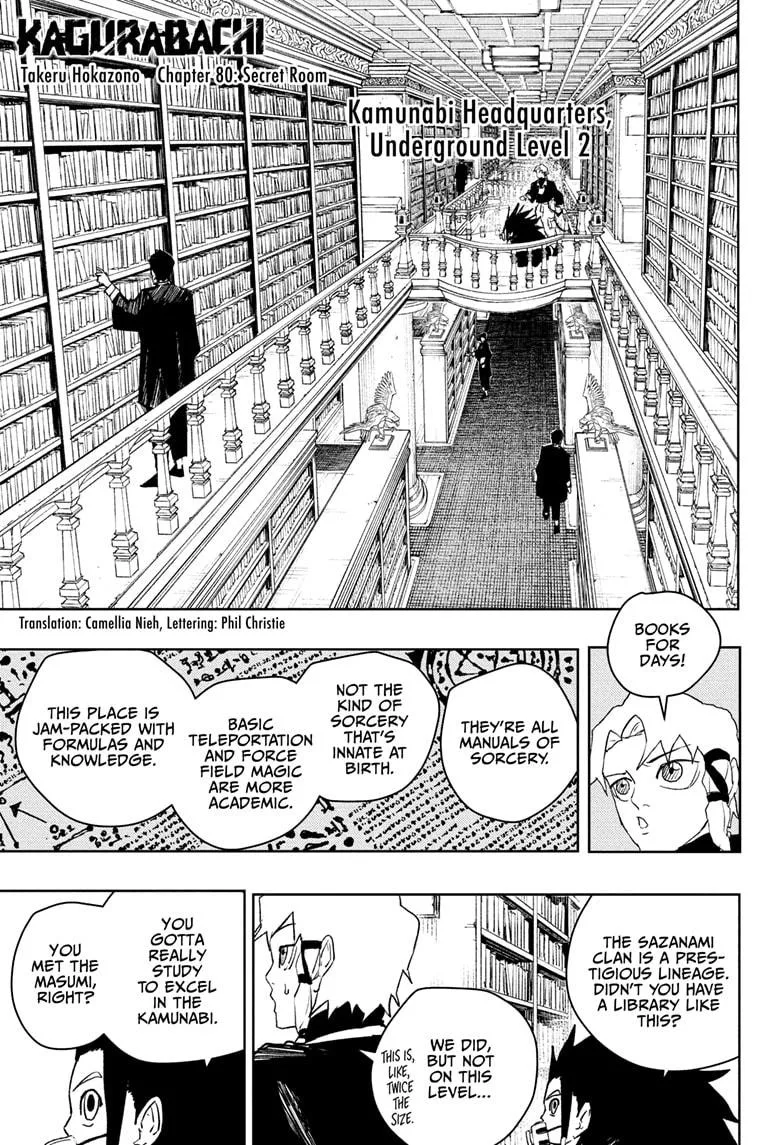 Kagurabachi Chapter 80 page 1