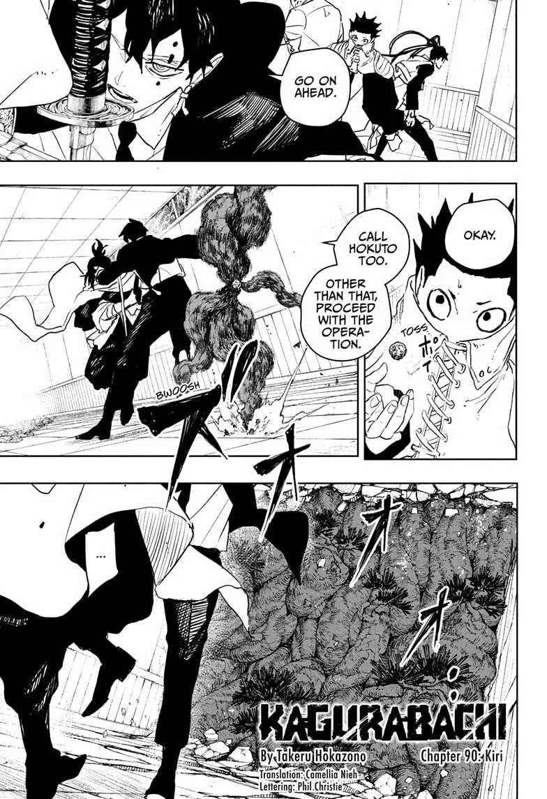 Kagurabachi Chapter 90 page 1