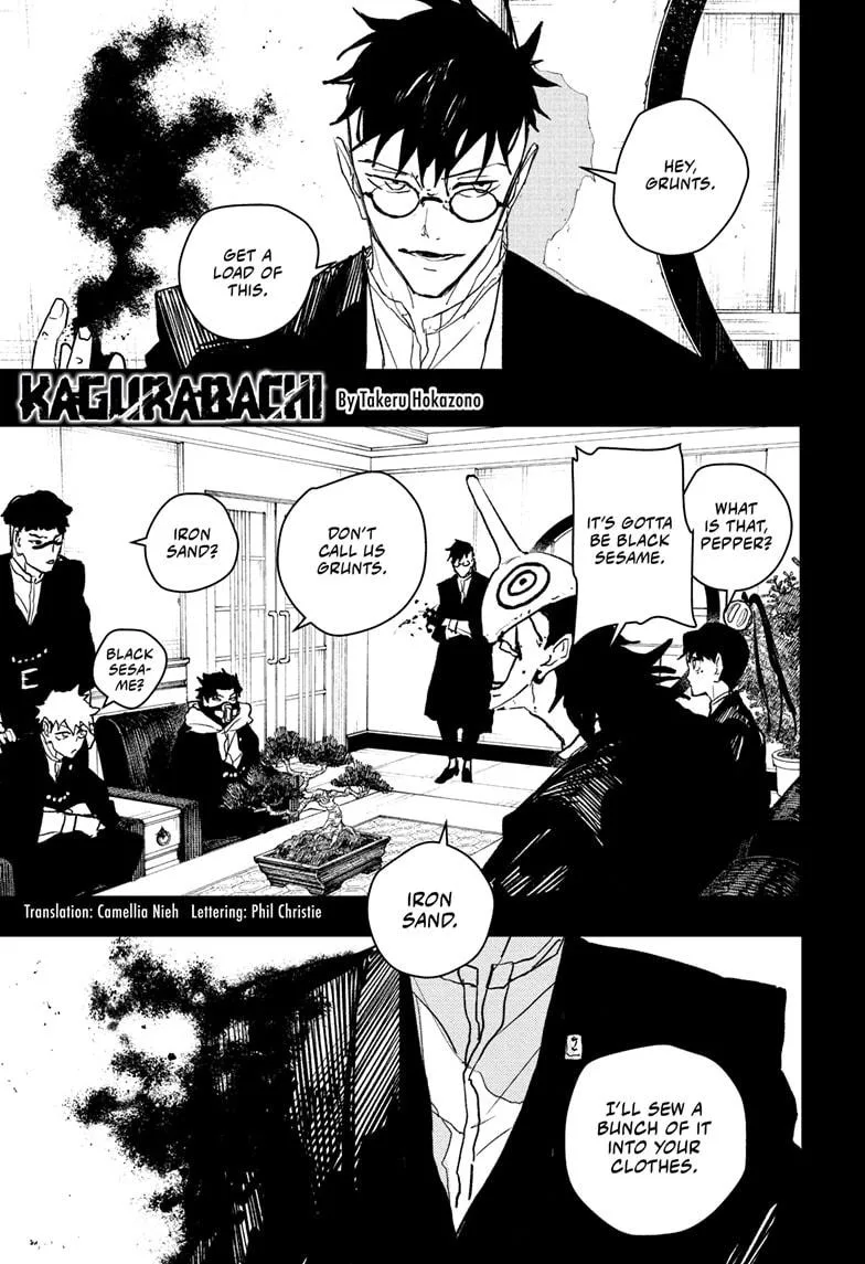 Kagurabachi Chapter 98 page 1