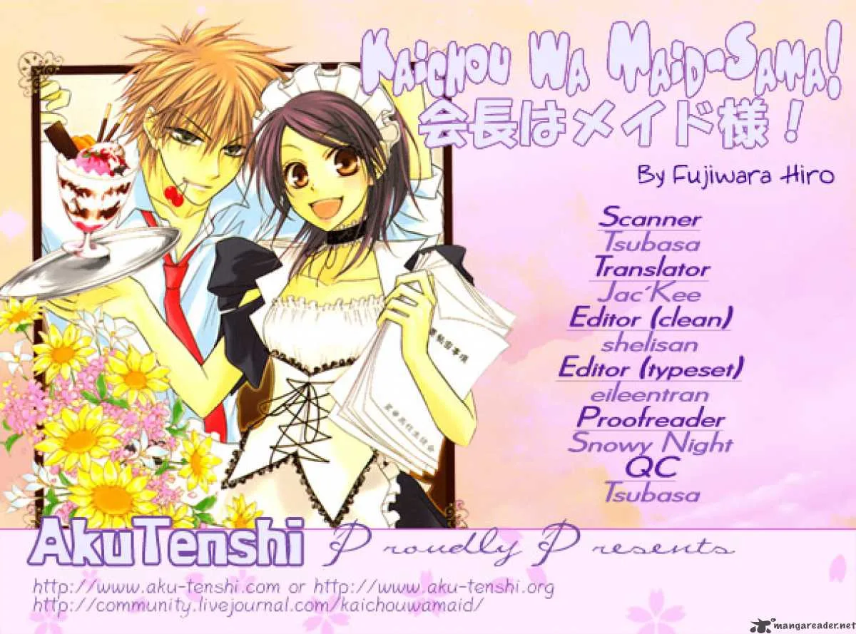Kaichou wa Maid-sama! Chapter 14 page 1