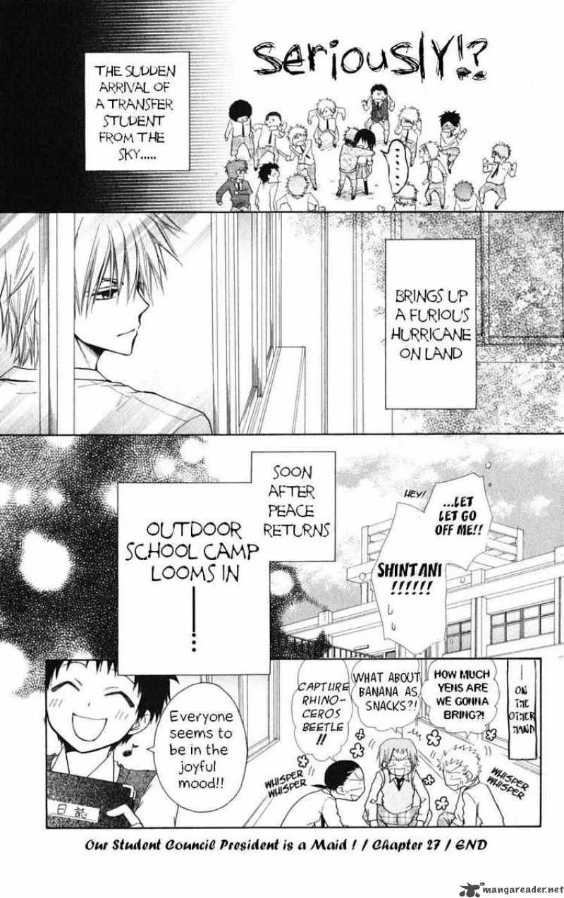 Kaichou wa Maid-sama! Chapter 26 page 33