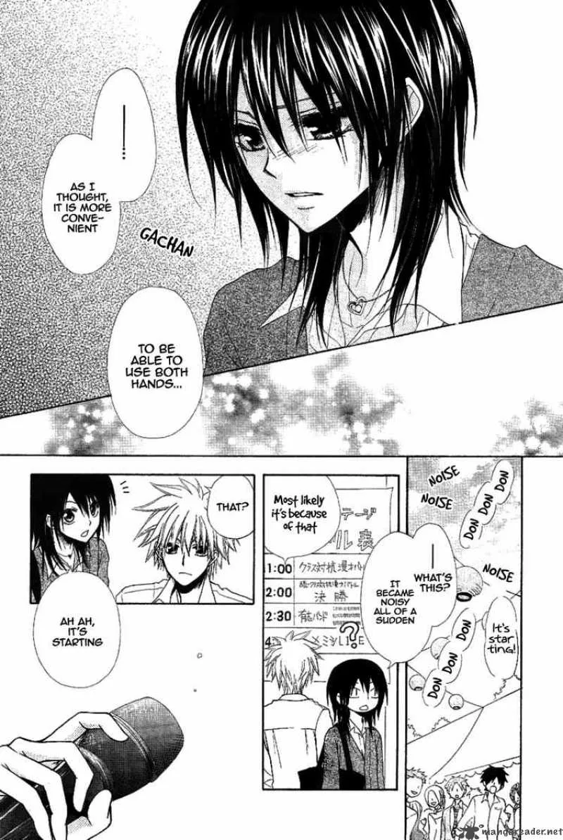 Kaichou wa Maid-sama! Chapter 32 page 18