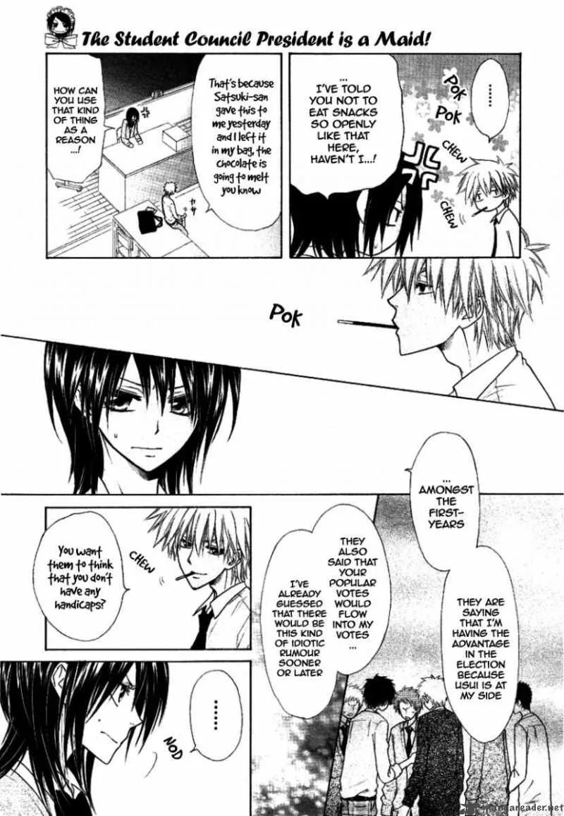 Kaichou wa Maid-sama! Chapter 37 page 23
