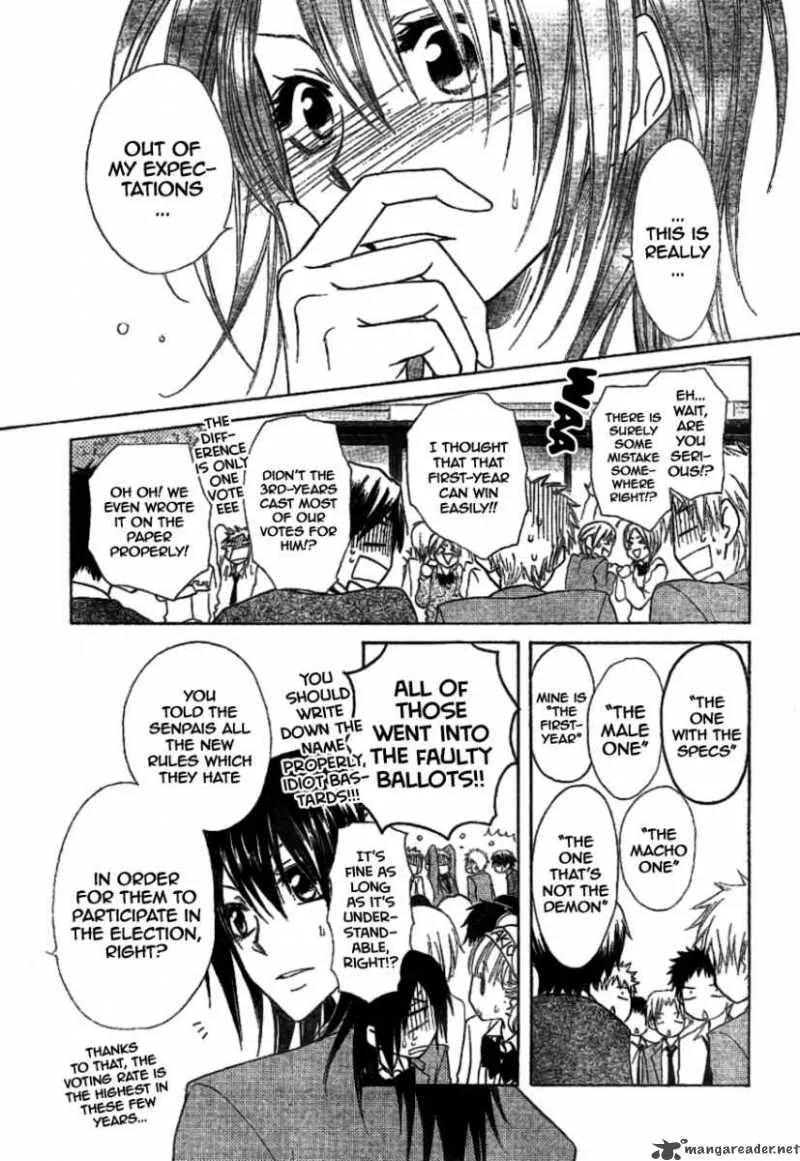 Kaichou wa Maid-sama! Chapter 38 page 28