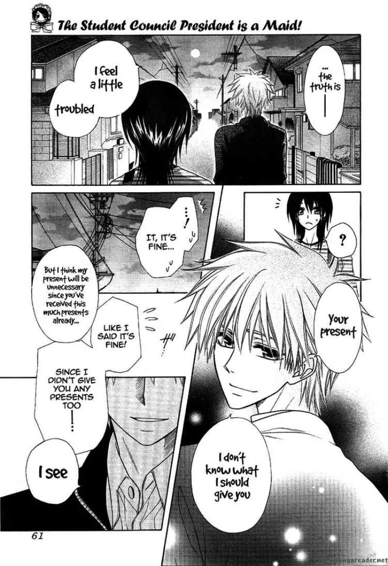 Kaichou wa Maid-sama! Chapter 40 page 36