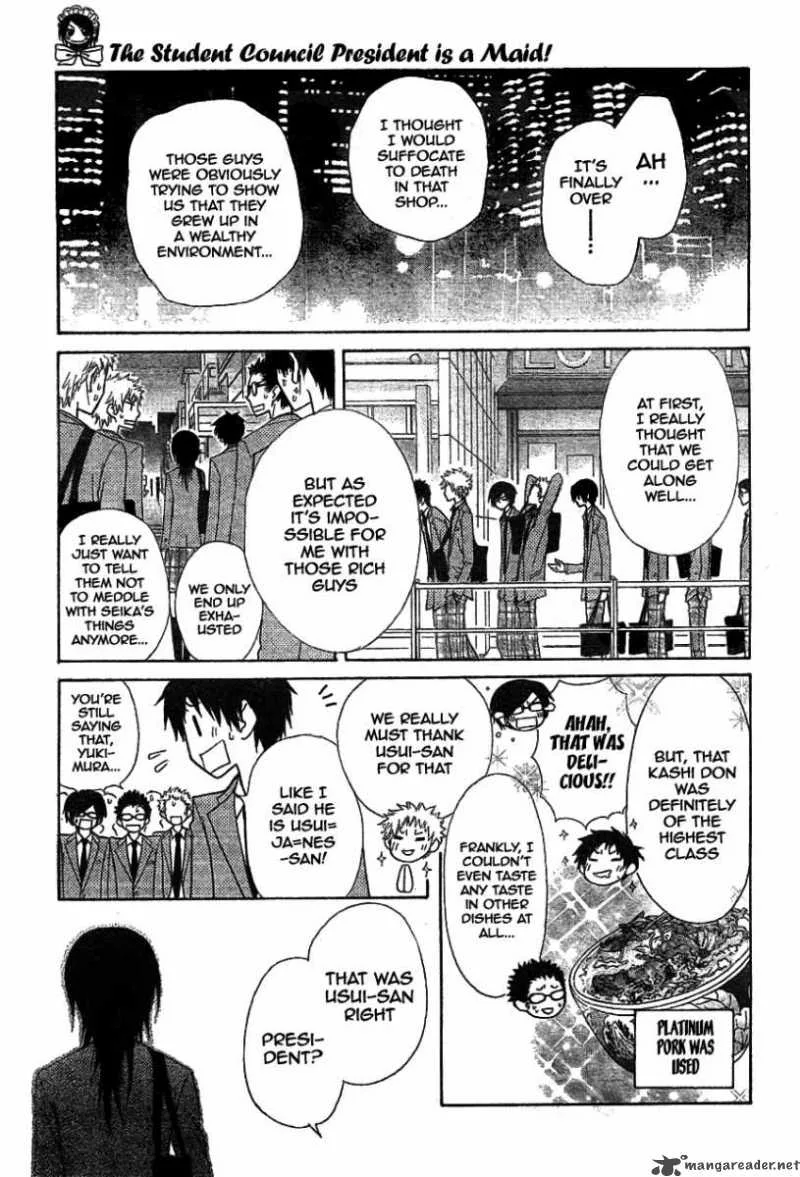 Kaichou wa Maid-sama! Chapter 42 page 27
