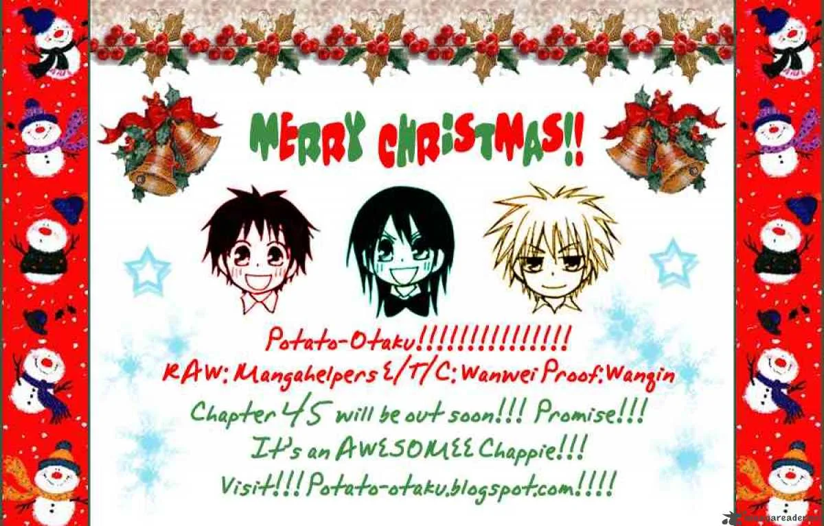 Kaichou wa Maid-sama! Chapter 44 page 32