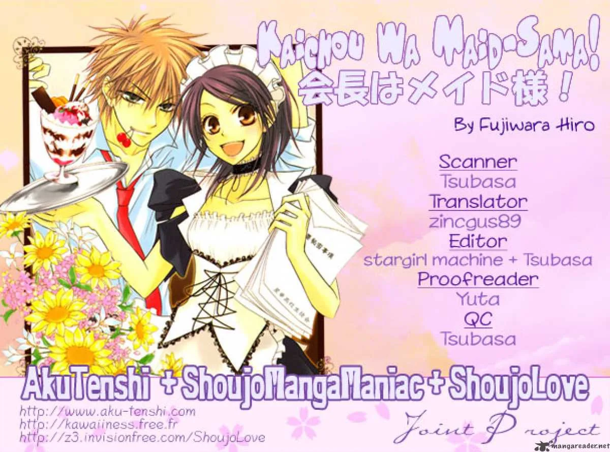 Kaichou wa Maid-sama! Chapter 6 page 1