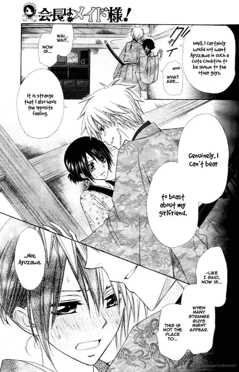 Kaichou wa Maid-sama! Chapter 60 page 38