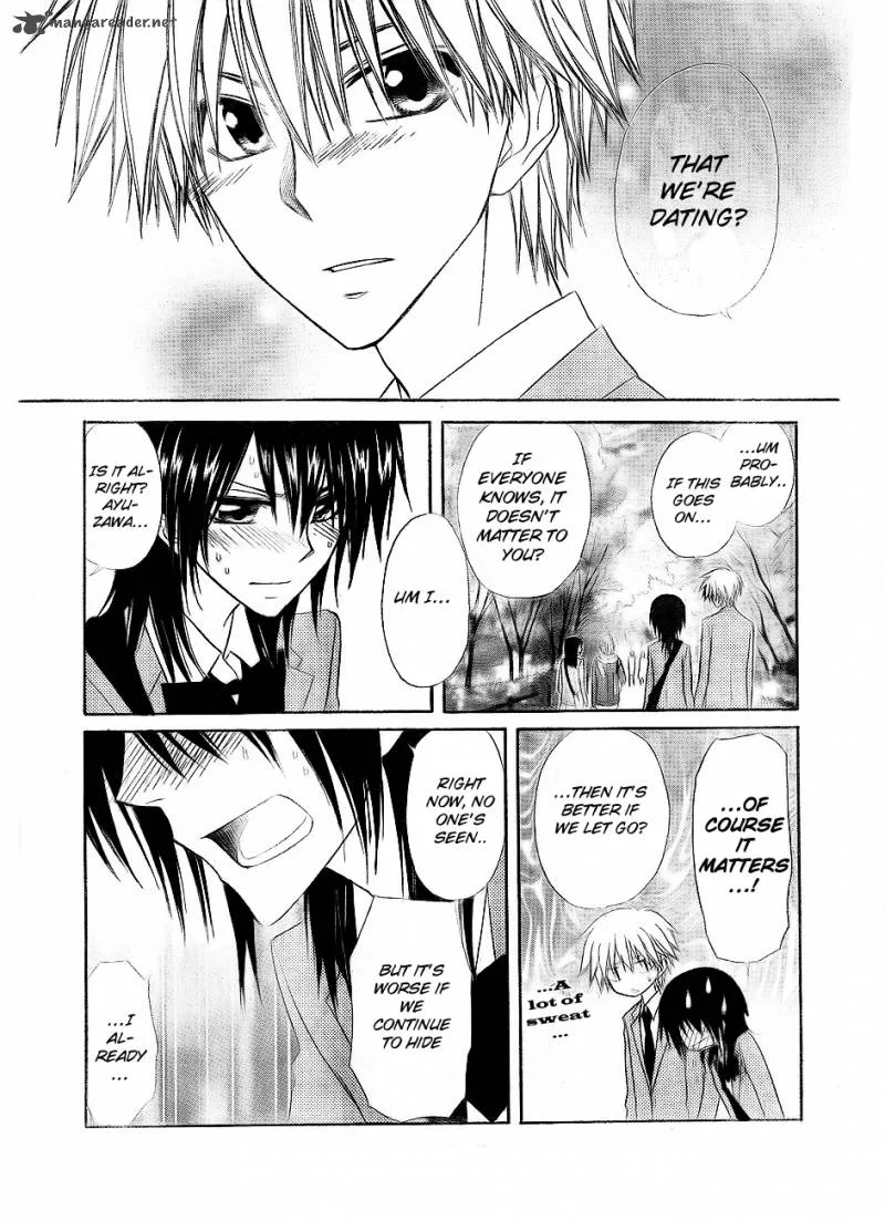 Kaichou wa Maid-sama! Chapter 62 page 39