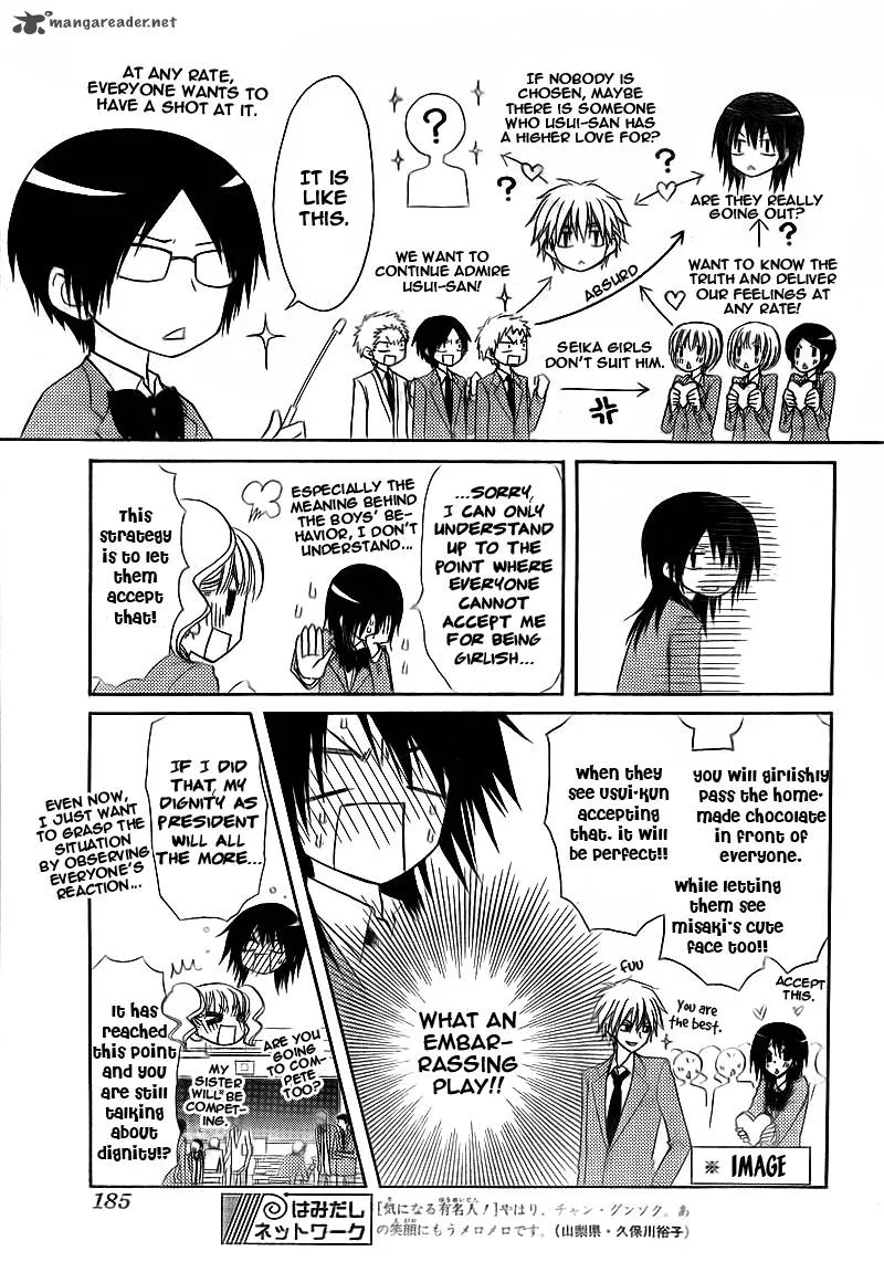 Kaichou wa Maid-sama! Chapter 63 page 9