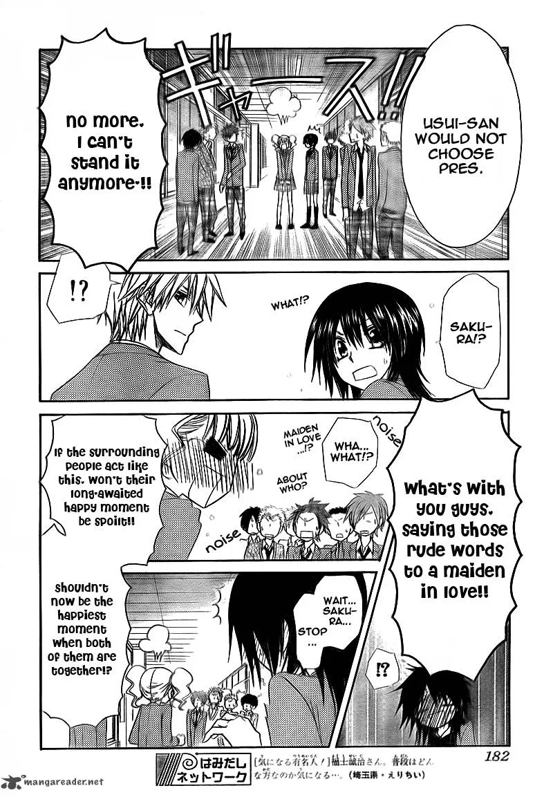 Kaichou wa Maid-sama! Chapter 63 page 6