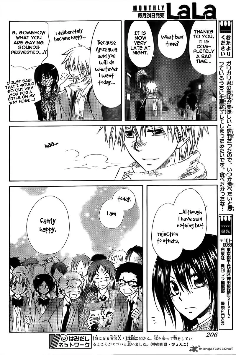 Kaichou wa Maid-sama! Chapter 63 page 30
