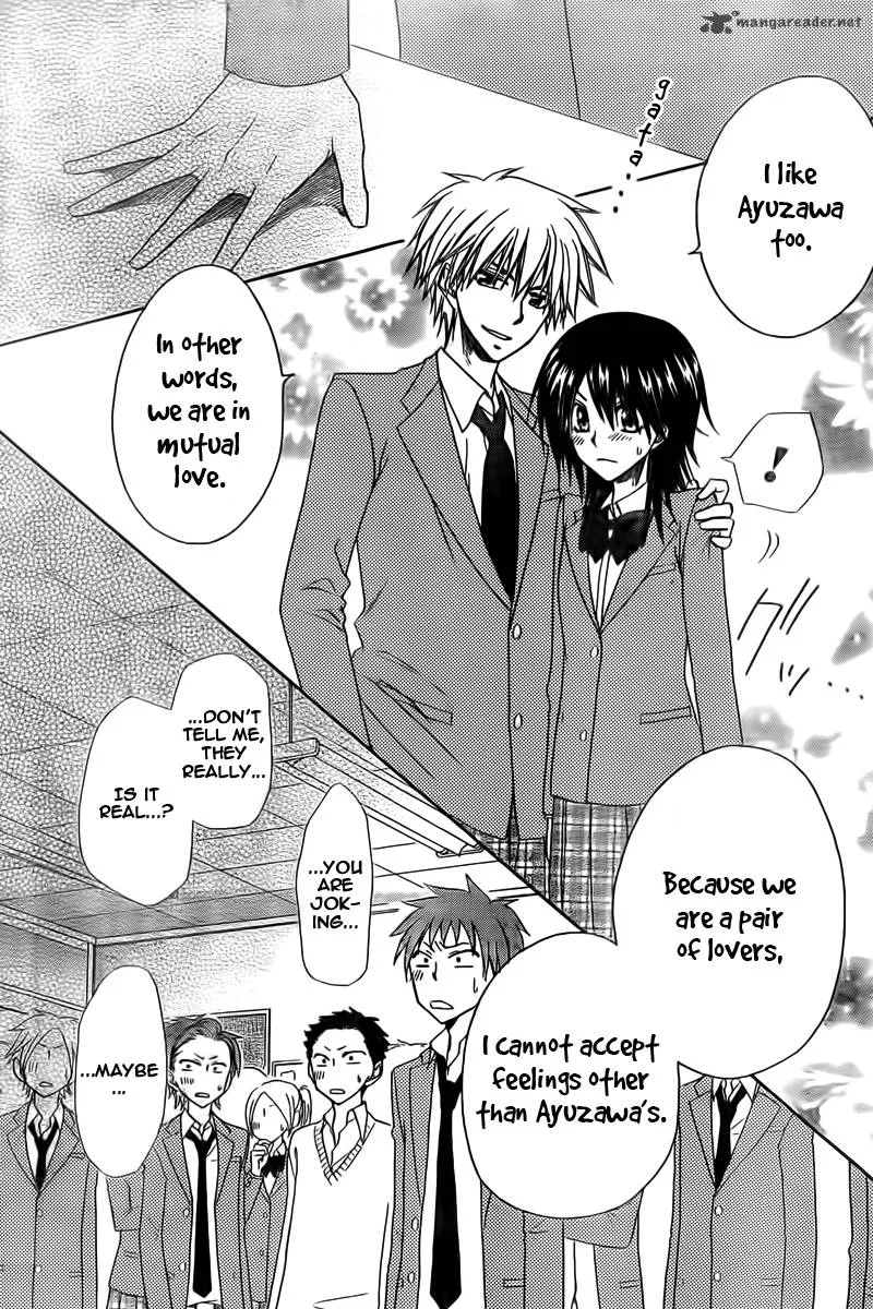 Kaichou wa Maid-sama! Chapter 63 page 26
