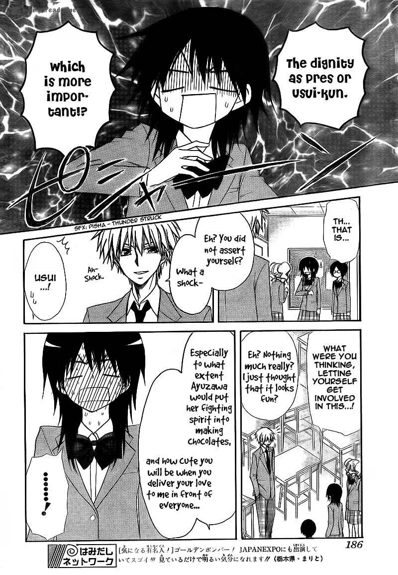 Kaichou wa Maid-sama! Chapter 63 page 10