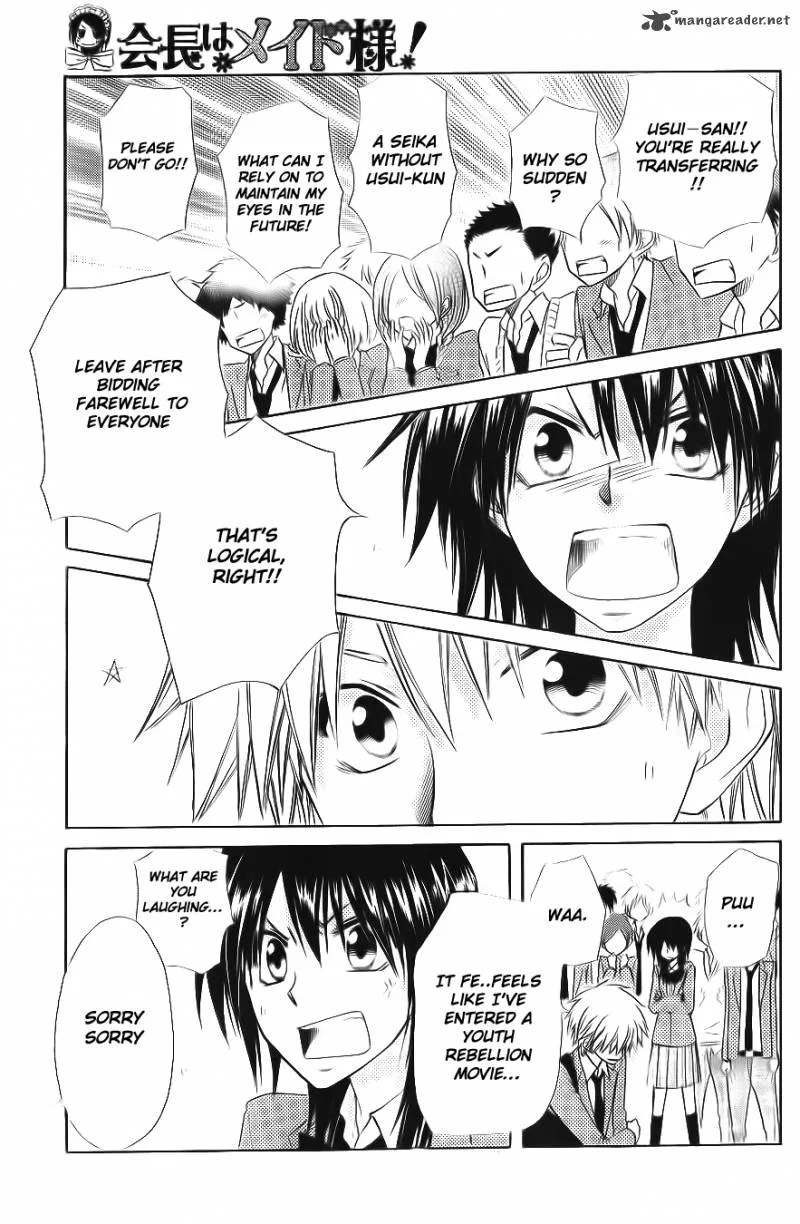Kaichou wa Maid-sama! Chapter 64 page 27