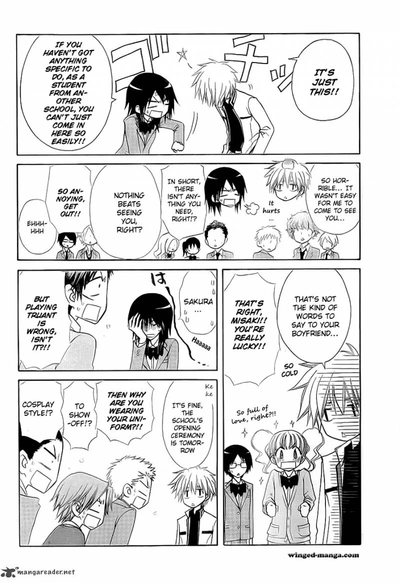 Kaichou wa Maid-sama! Chapter 65 page 9