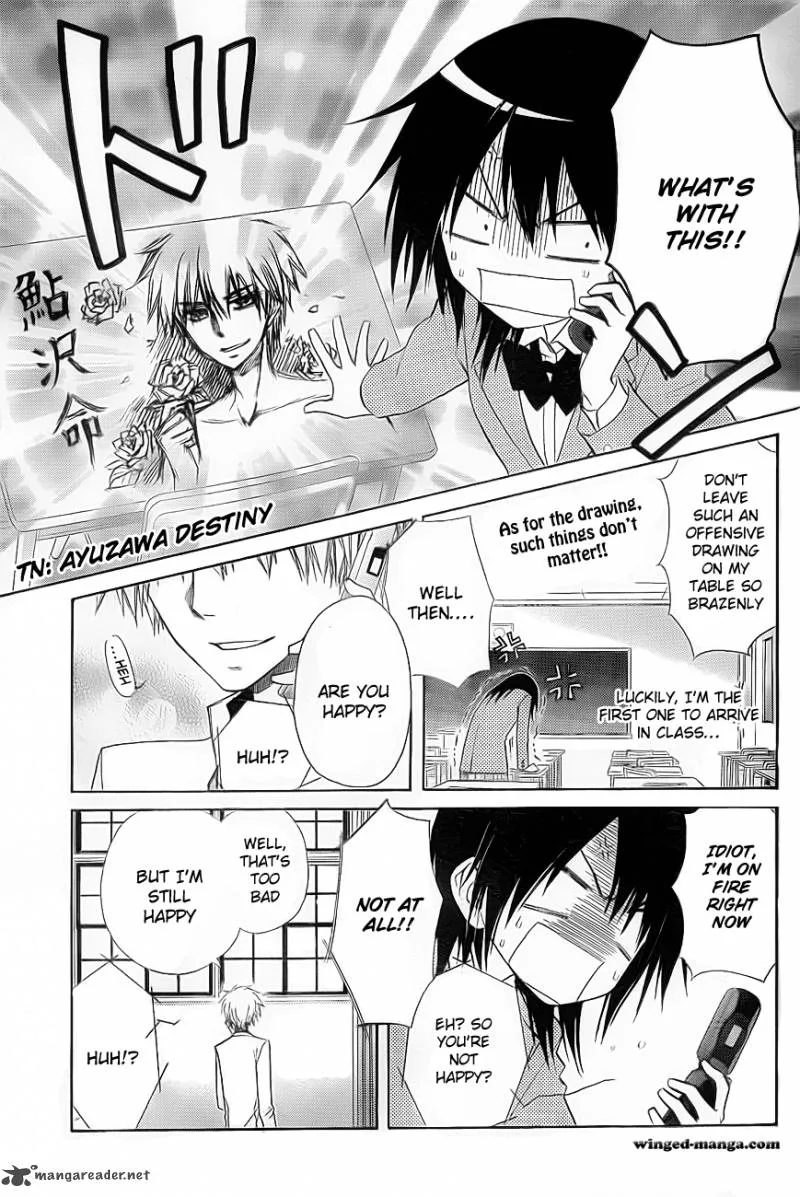Kaichou wa Maid-sama! Chapter 65 page 24