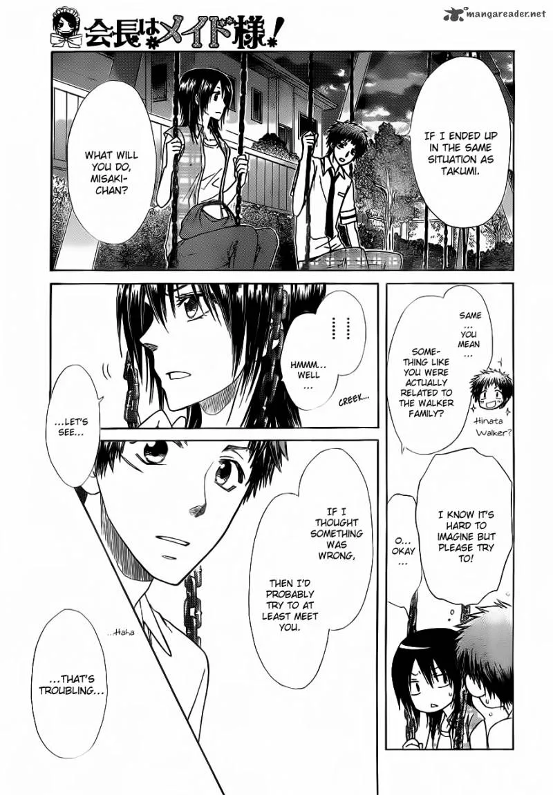 Kaichou wa Maid-sama! Chapter 76 page 14