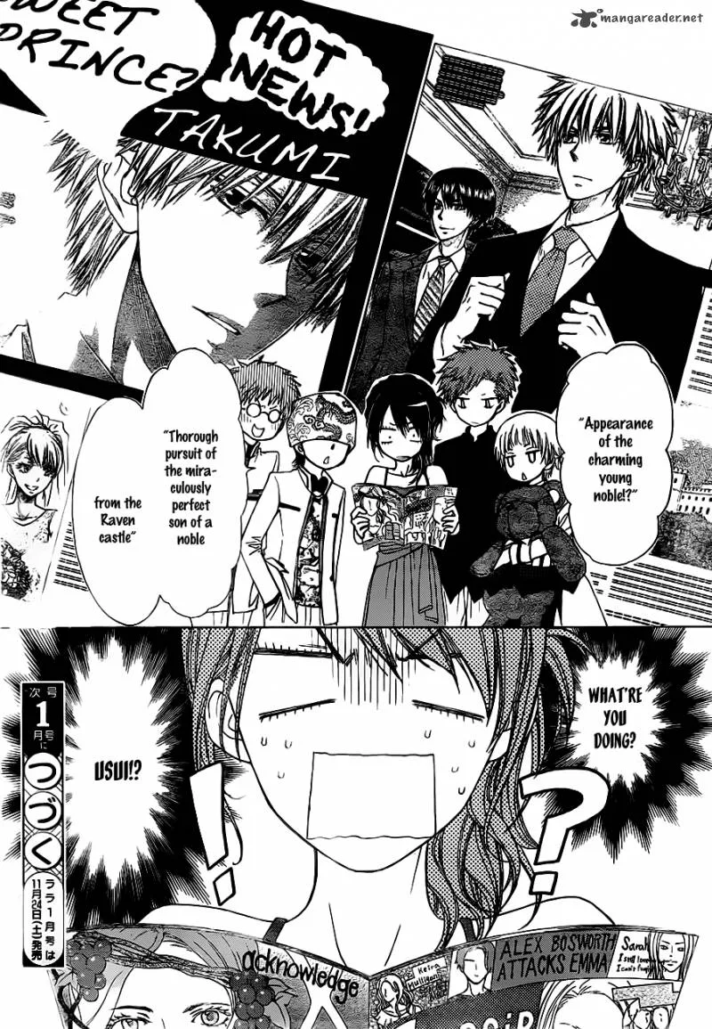 Kaichou wa Maid-sama! Chapter 76 page 32