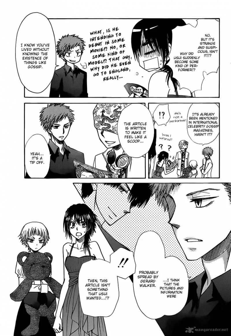 Kaichou wa Maid-sama! Chapter 77 page 4