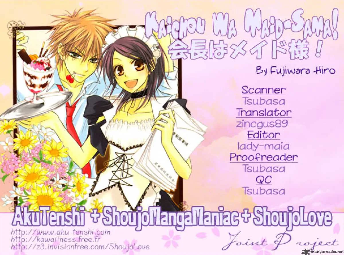 Kaichou wa Maid-sama! Chapter 8 page 1
