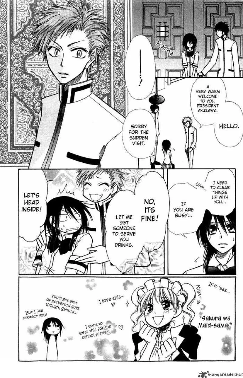 Kaichou wa Maid-sama! Chapter 8 page 4