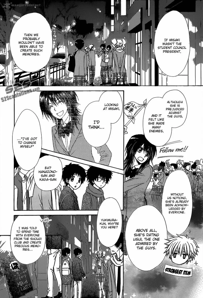 Kaichou wa Maid-sama! Chapter 84 page 17