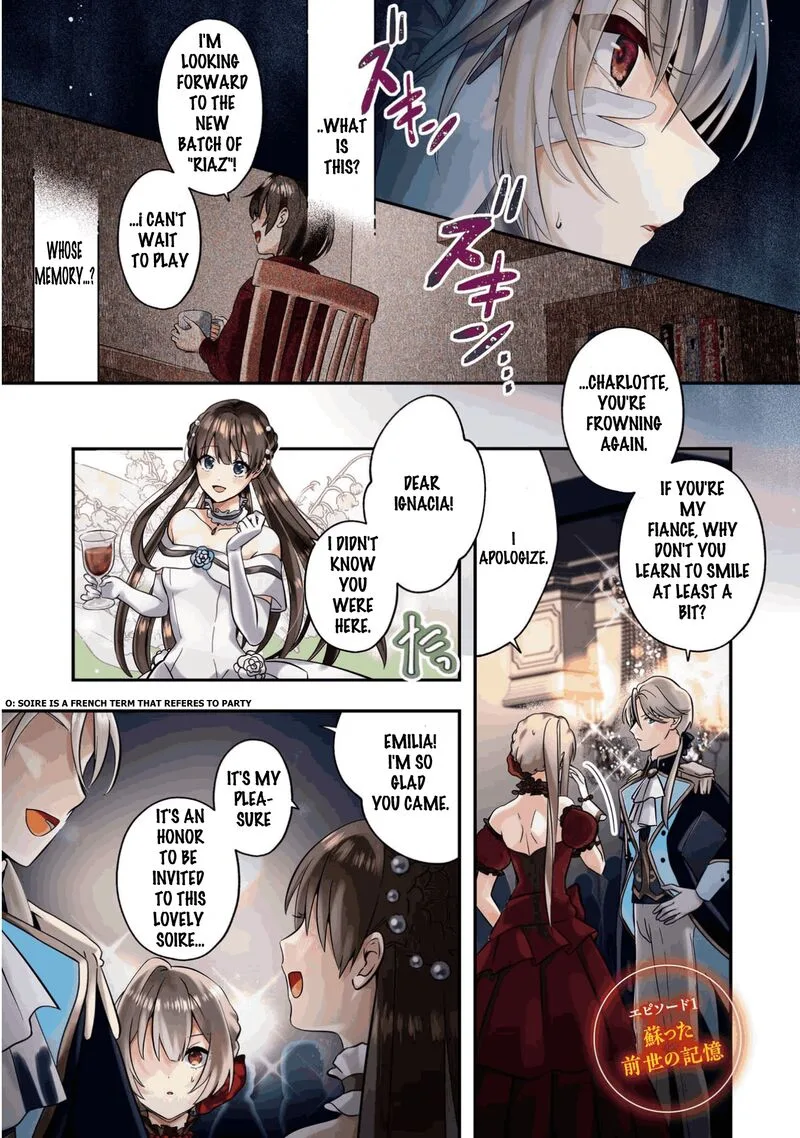 Kaifukushoku no Akuyaku Reijou Chapter 1 page 2