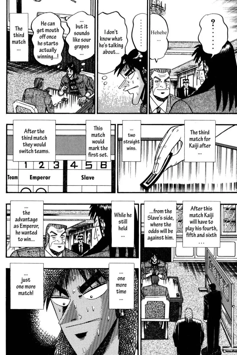 Kaiji Chapter 100 page 14